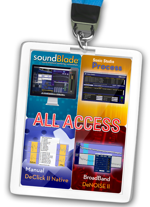 soundBlade HD All Access Subscription Sonic Studio Pro